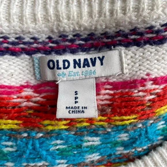 Colorful Fair Isle Sweater from Old Navy - Picture 3 of 5